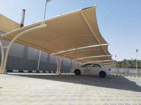 تركيب مظلات سيارات معلقة مكه جده