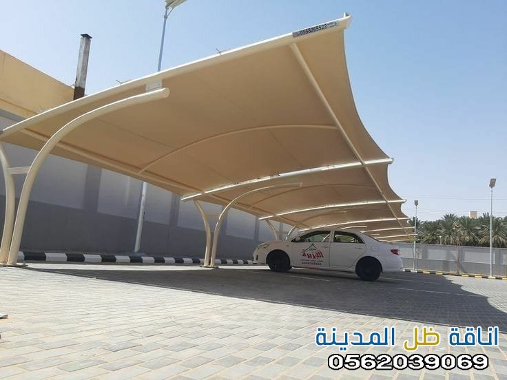 تركيب مظلات سيارات معلقة مكه جده
