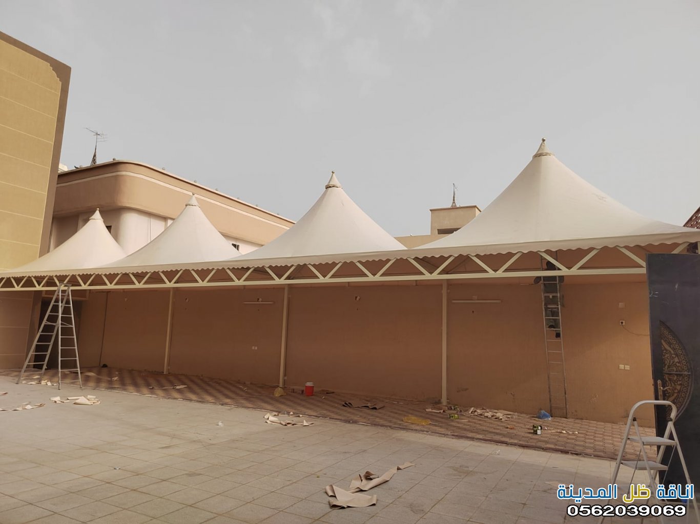 محل تركيب مظلات المدينة المنورة 