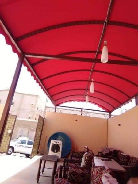 تركيب مظلات في الحناكية 