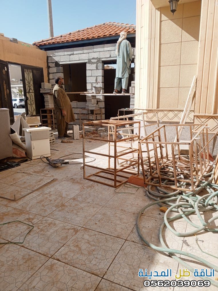 تركيب أسقف قرميد للملاحق في ينبع