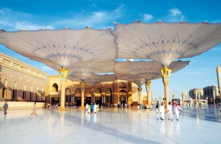 تركيب مظلات مساجد في خيبر