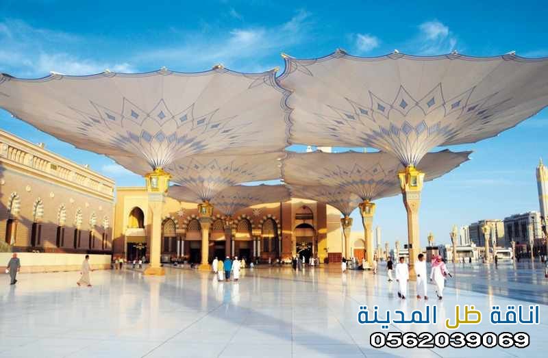 تركيب مظلات مساجد في خيبر