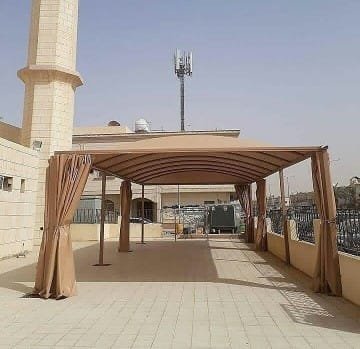 مظلات المدينه:أنواعها | طرق تركيبها | أشكالها | مميزاتها | أستخداماتها.