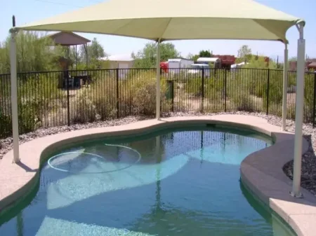 تركيب مظلات مظلات مسابح حديثة 