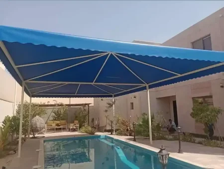 مظلات مسابح | مقاول تركيب مظلات في المدينة المنورة