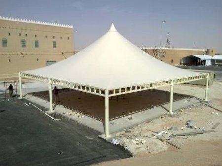 أفضل مقاول مظلات هرمية في المدينة المنورة | مقاول مظلات
